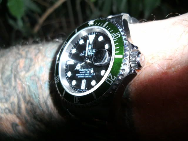 Rolex Submariner 'Kermit' Black Dial Green Bezel R16610V