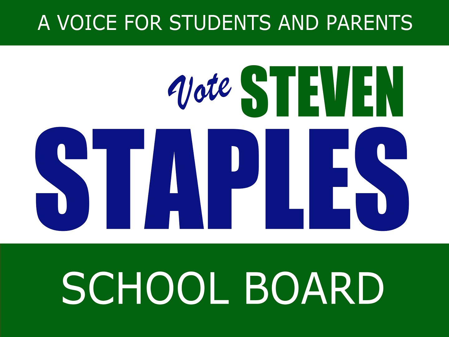 Steven Staples for School Board