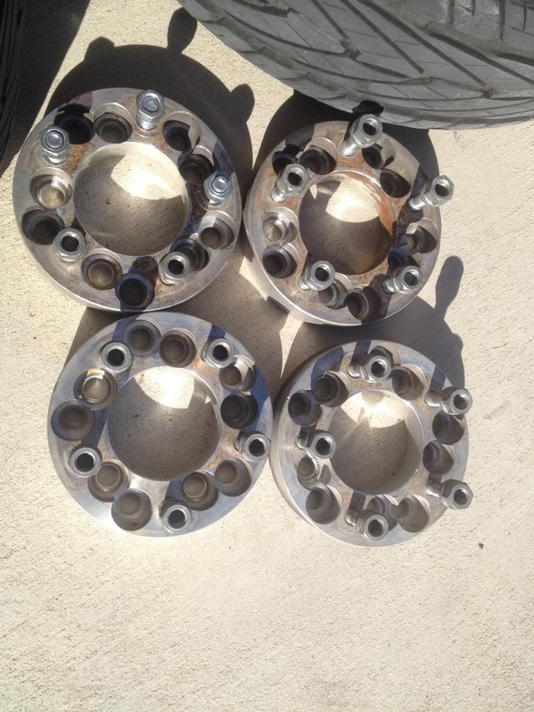 Polished corvette sawblades and adapters.. VW Vortex Volkswagen Forum