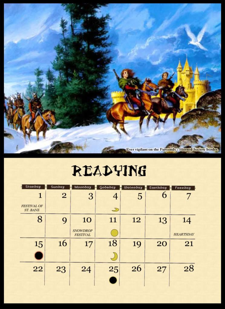 Oerth Calendar The Night Shade of Greyhawk and the Hallowed Revenant