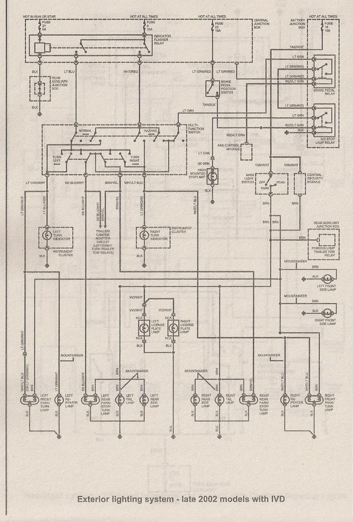 Ford Explorer   Haynes Wiring Diagram