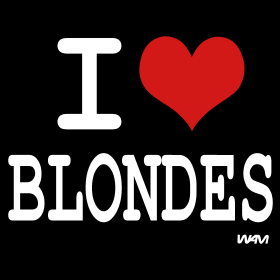 I love blondes