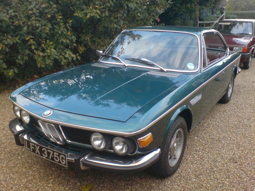 1970 Bmw 2800 Rear Side View