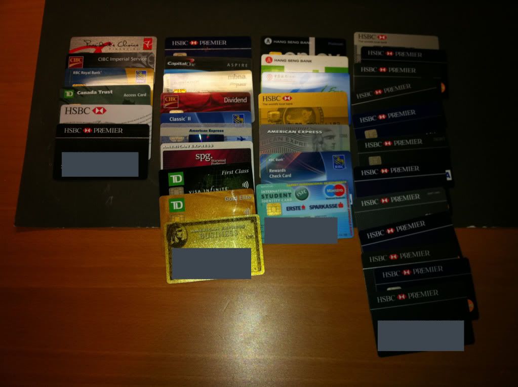 What financial cards do you carry in your wallet? (Pics Only ...