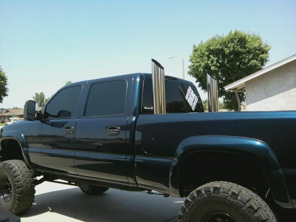 Chevy Silverado Lifted With Stacks For Sale