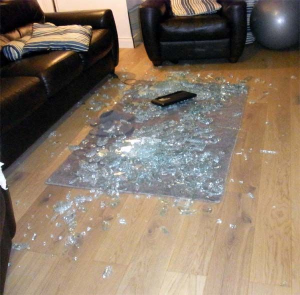 Has anyone had their glass table exploding? — boards.ie Now Ye're Talkin'