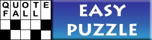 Easy Quotefall Puzzle