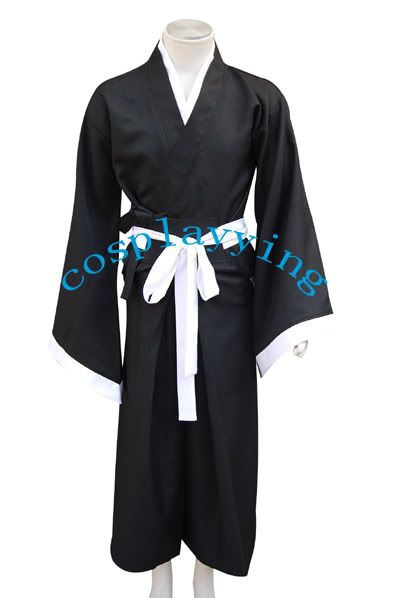 Bleach 5th Captain Aizen Sousuke Cosplay Costume  