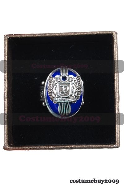 Vampire Diaries Damon Salvatore Crest Ring Alloy Ver