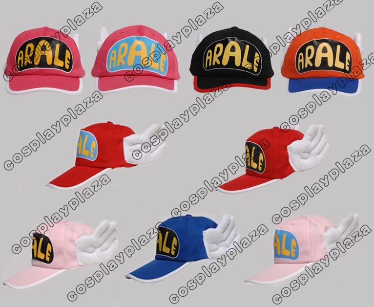 Dr. Slump Arale Chan COSPLAY Wings Cap Red Hat A DS003  