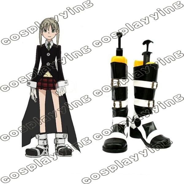 Soul Eater Maka Imitated shoes boots cosplay costume made new  