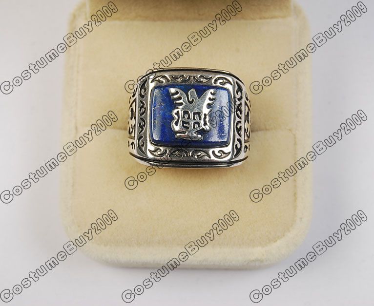 Vampire Diaries Elena Bother Jeremy John Revive Ring 100% 925 Silver 