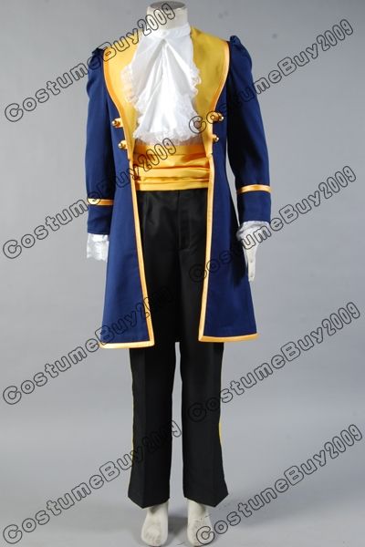 Beauty and the Beast Prince Adam Cosplay Costume  