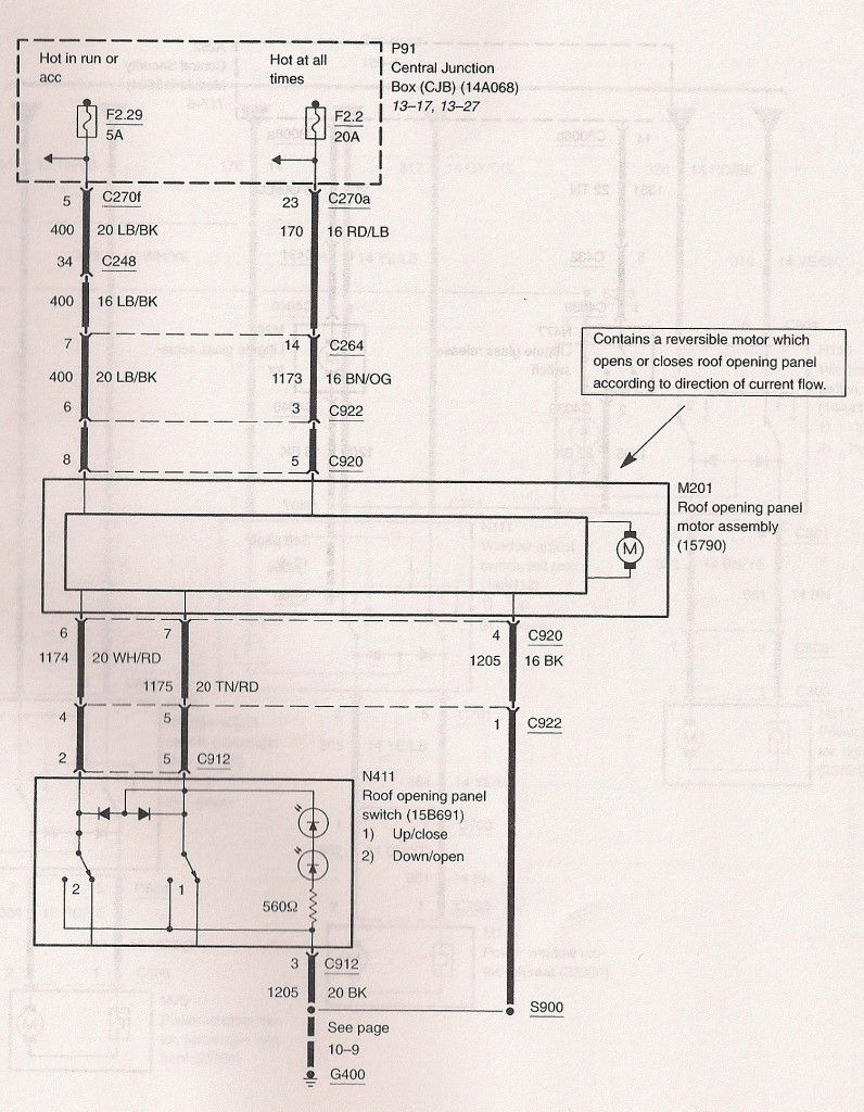 Here you go. This is from my '02 shop wiring diagrams, but it looks like it coincides with chopperb's circuit description.