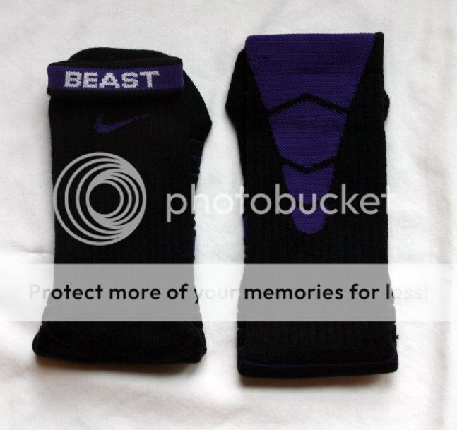 Nike Elite Football Performance Crew Socks 1 Pair XL 12 15 Purple