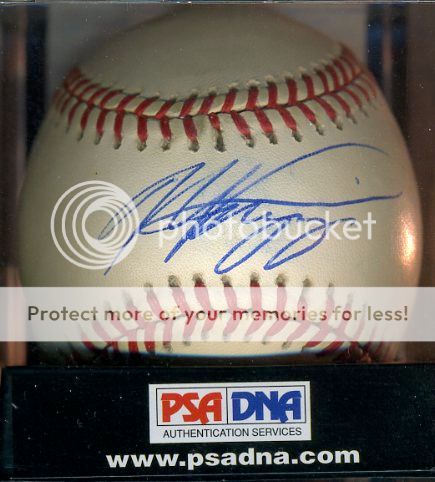   PIAZZA PSA/DNA SIGNED OFFICAL NL BASEBALL CERTIFIED AUTOGRAPH  