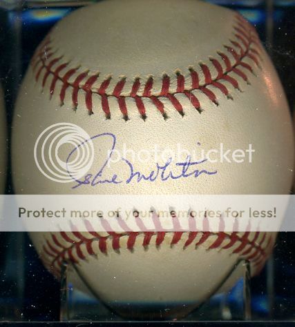 PAUL MOLITOR SIGNED AL BASEBALL STEINER AUTOGRAPH  