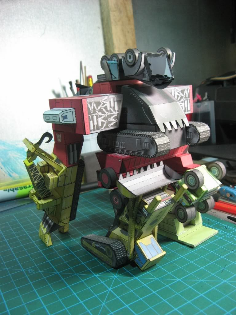 Heavy/Scratch: - ROTF Devastator Papercraft | TFW2005 - The 2005 Boards